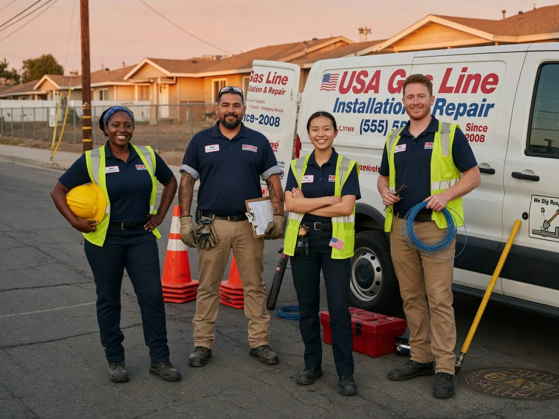 Gas Line Installation company in Tamms, IL